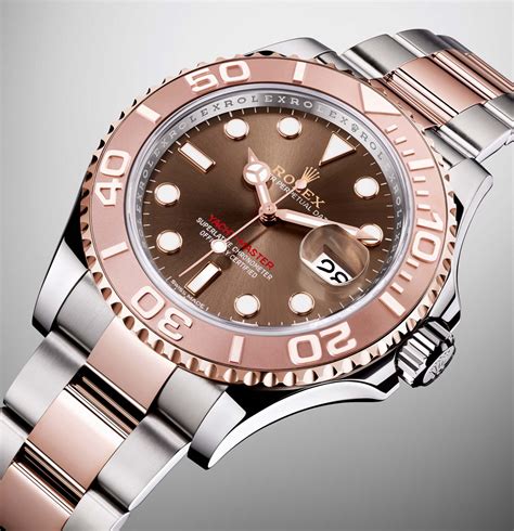 rolex yacht master gold and steel|Rolex Yacht-Master everose gold.